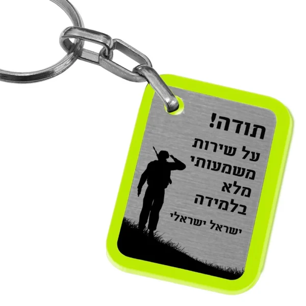 הדפסה על מחזיק מפתחות