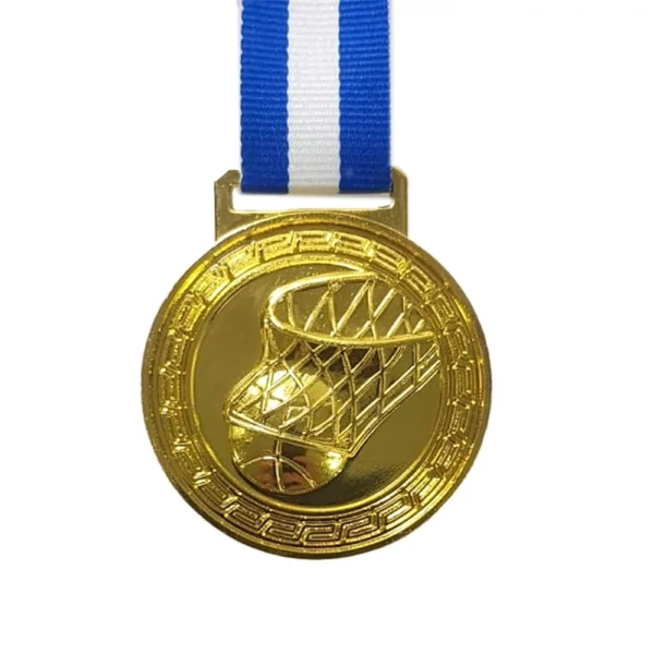 מדלית כדורסל קוטר 5 ס"מ