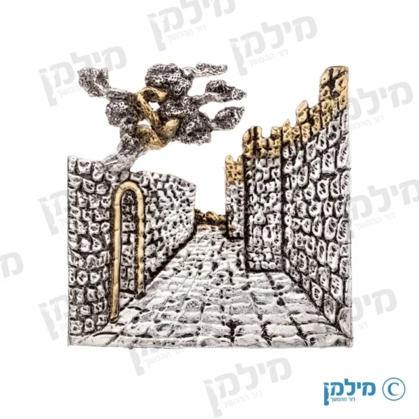 תבליט העיר העתיקה ירושלים ועץ זית
