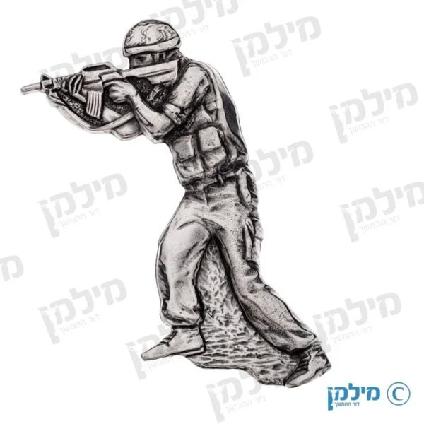 תבליט לוחם יציקה אישית תלת מימד